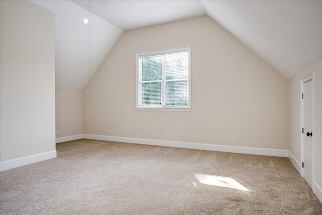 1034 N Pointe Ct, Tignall, GA 30668 - bonus room featuring carpet floors and vaulted ceiling
