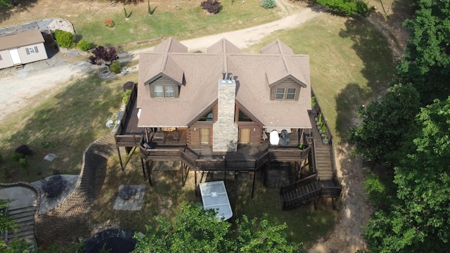 545 Beech Island Ave, Beech Island, SC 29842 - view from above of property