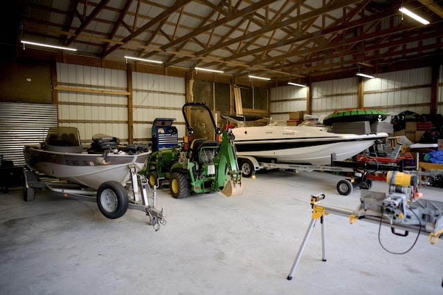 545 Beech Island Ave, Beech Island, SC 29842 - garage featuring metal wall