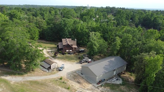 545 Beech Island Ave, Beech Island, SC 29842 - aerial view of property and surrounding area featuring a forest