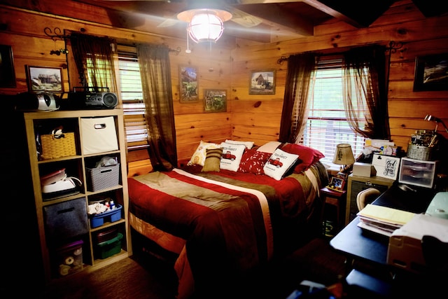 545 Beech Island Ave, Beech Island, SC 29842 - bedroom with wood walls