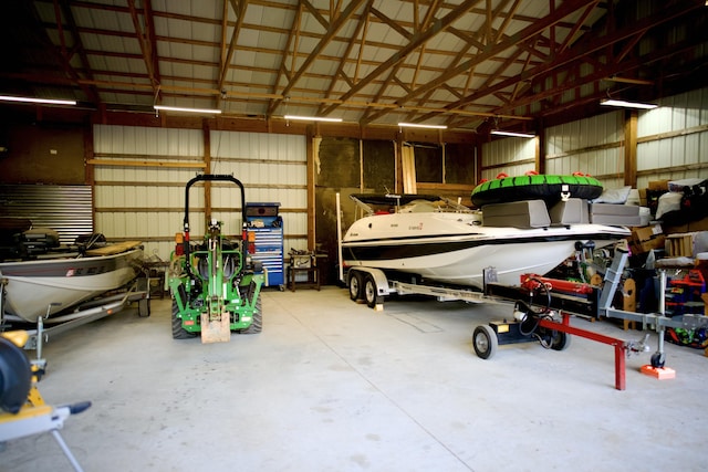 545 Beech Island Ave, Beech Island, SC 29842 - garage with metal wall