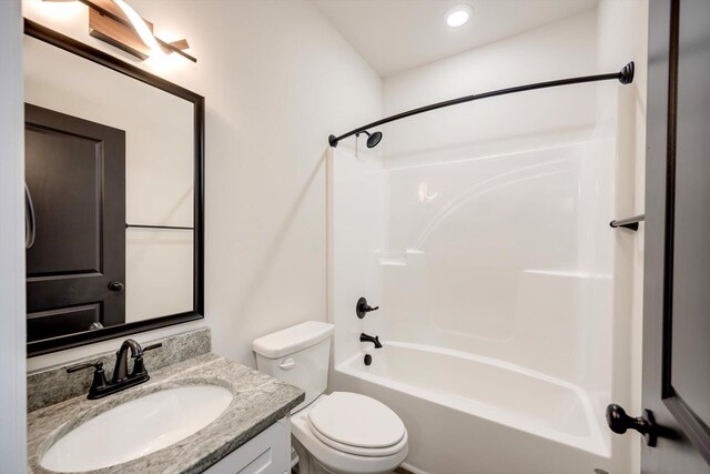 1962 Bunting Dr, North Augusta, SC 29841 - full bathroom with vanity and shower / bath combination