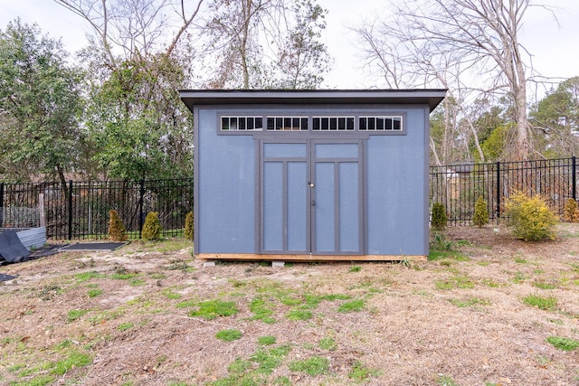 3609 Cameron Dr, Augusta, GA 30906 - view of shed featuring a fenced backyard