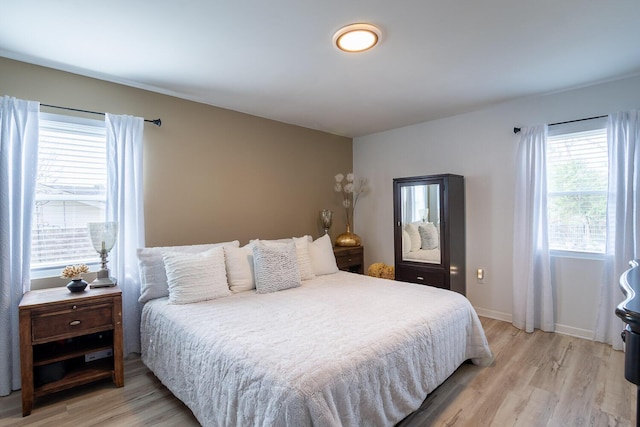 3609 Cameron Dr, Augusta, GA 30906 - bedroom with baseboards and light wood-type flooring
