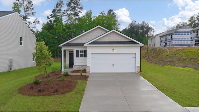 2912 Saltwater Bnd, Beech Island, SC 29842 - view of front of property featuring a garage and a front lawn