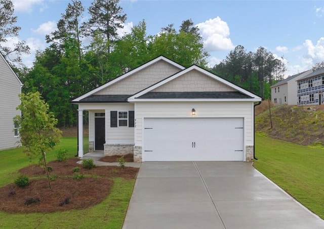 2912 Saltwater Bnd, Beech Island, SC 29842 - craftsman inspired home with a garage and a front yard
