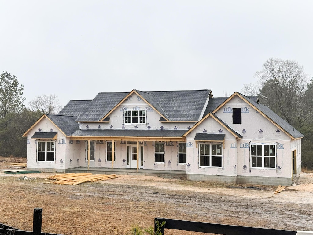 view of property in mid-construction