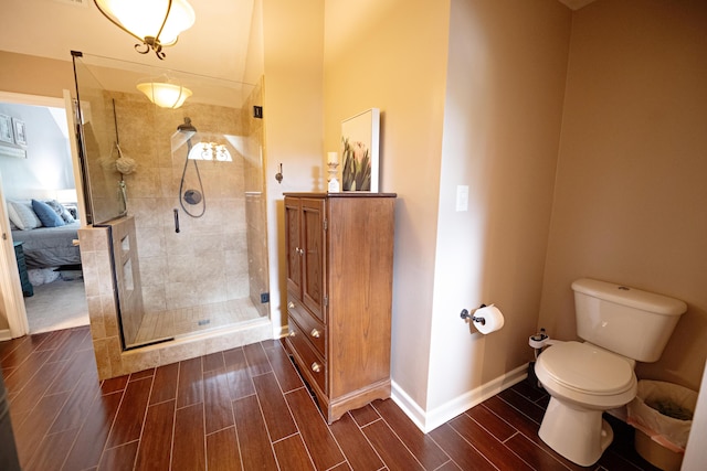 3943 Carson Cutoff, Martinez, GA 30907 - ensuite bathroom with wood finish floors and a stall shower
