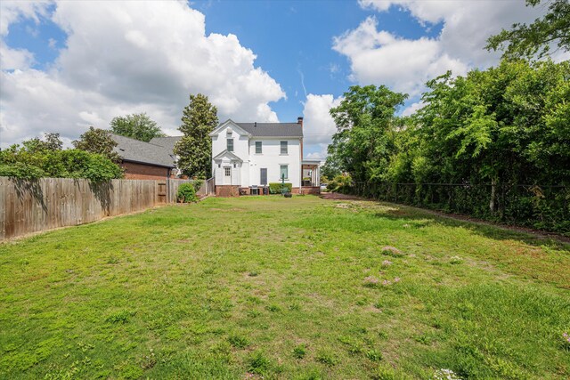 2442 Mcdowell St, Augusta, GA 30904 - view of yard featuring a fenced backyard