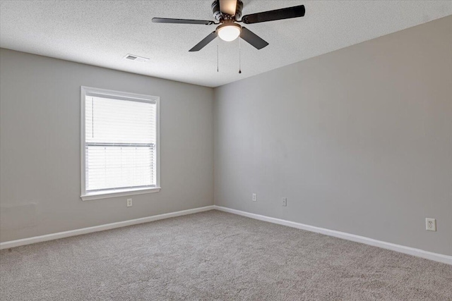 4005 Calypso Dr, Augusta, GA 30909 - carpeted spare room featuring a textured ceiling and ceiling fan