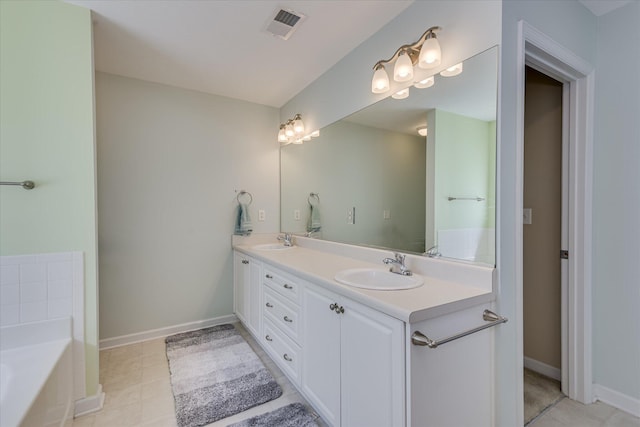 109 Mitchell Dr, North Augusta, SC 29860 - full bath featuring double vanity and a garden tub