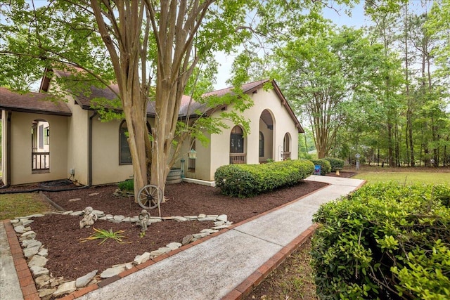 5114 Fairington Dr, Evans, GA 30809 - view of front facade featuring stucco siding