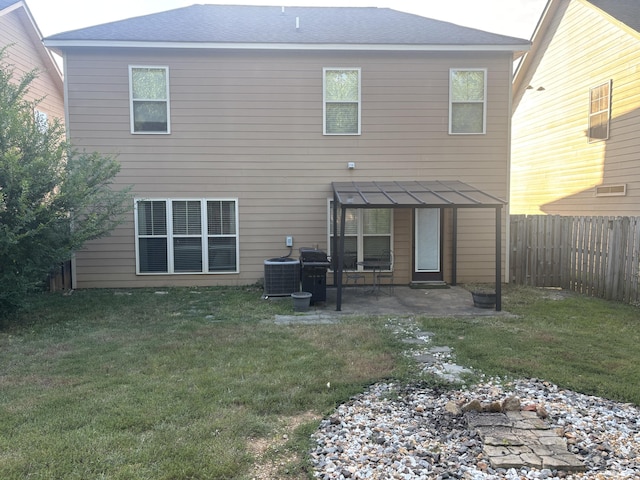 5553 Connor Dr, Evans, GA 30809 - back of house featuring a patio area and a fenced backyard