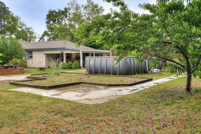 4056 Burning Tree Ln, Augusta, GA 30906 - view of grassy yard with a pool