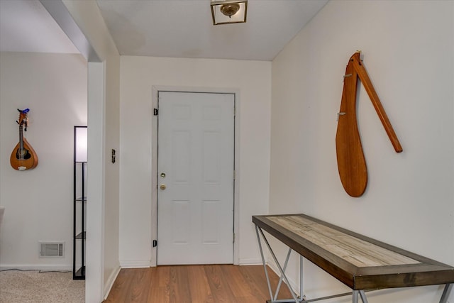 4056 Burning Tree Ln, Augusta, GA 30906 - entryway featuring baseboards and wood finished floors