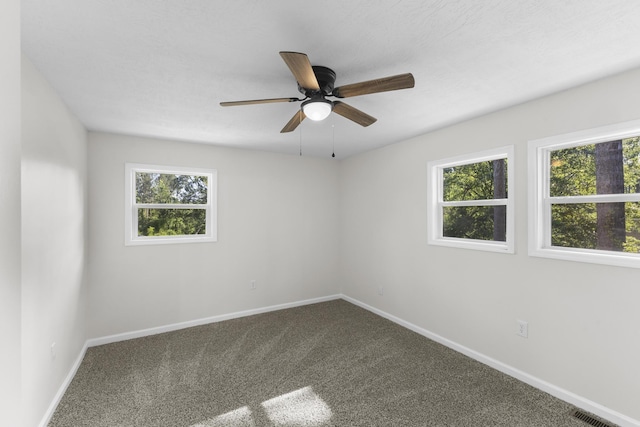 319 Indian Trl, Augusta, GA 30907 - empty room featuring baseboards, carpet floors, and a ceiling fan