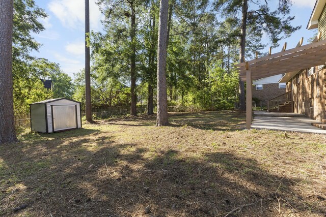 319 Indian Trl, Augusta, GA 30907 - view of yard with a patio