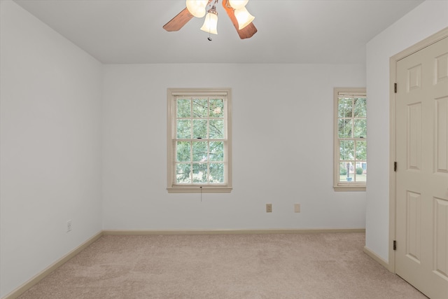 4119 N Knollcrest Cir, Martinez, GA 30907 - spare room with light carpet, healthy amount of natural light, and baseboards
