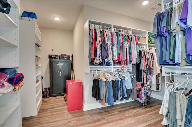2550 Otts Ln, Harlem, GA 30814 - walk in closet with wood finished floors