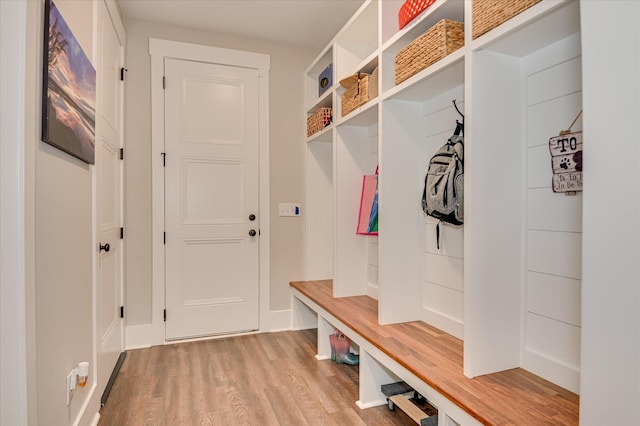 2550 Otts Ln, Harlem, GA 30814 - mudroom featuring light wood-style floors and baseboards