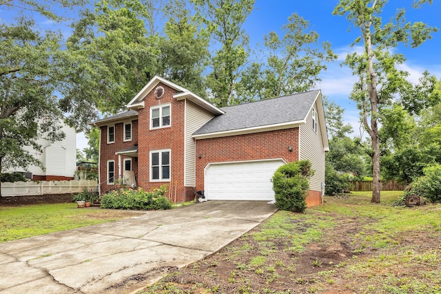 284 Mount Folly Rd, Augusta, GA 30907 - view of front of property featuring brick siding, driveway, and roof with shingles