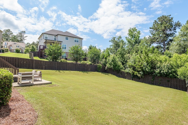 1206 Arcilla Pt, Martinez, GA 30907 - view of yard featuring a patio area