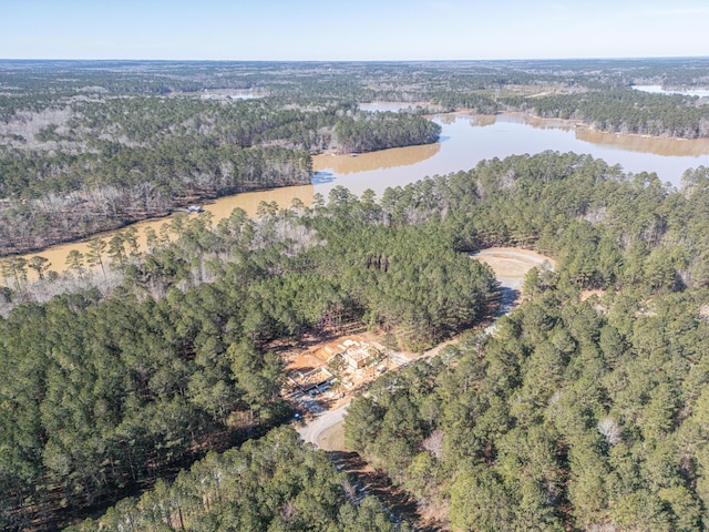 1198 Sunset Cv, Tignall, GA 30668 - aerial overview of property's location with a forest and a large body of water