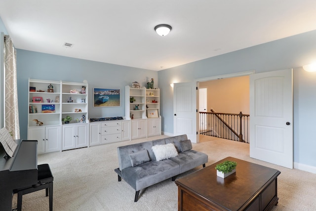2224 Fothergill Dr, Evans, GA 30809 - living room with light carpet and baseboards