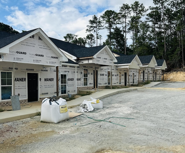 view of property under construction