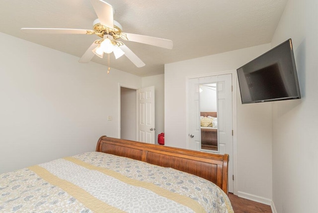 2108 Glenn Fls, Grovetown, GA 30813 - bedroom featuring ceiling fan and baseboards