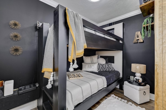 2206 Sandra Ct, Augusta, GA 30906 - bedroom featuring ornamental molding and wood finished floors