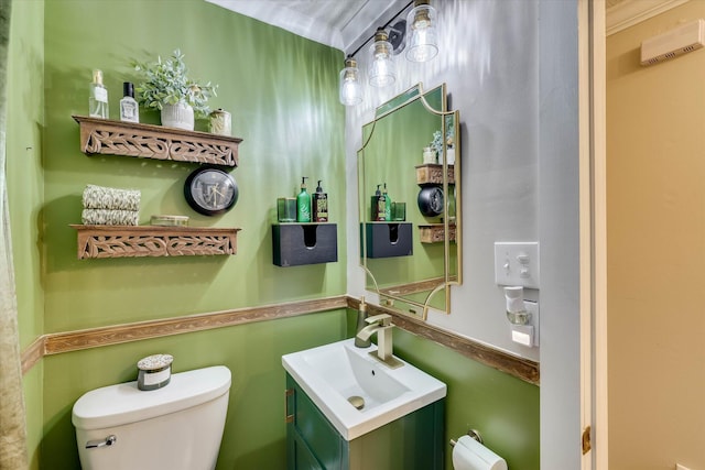 2206 Sandra Ct, Augusta, GA 30906 - bathroom with toilet and vanity
