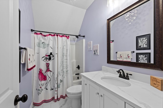1037 Bartram Rdg, Evans, GA 30809 - full bathroom featuring vanity, marble finish floors, and shower / bath combo