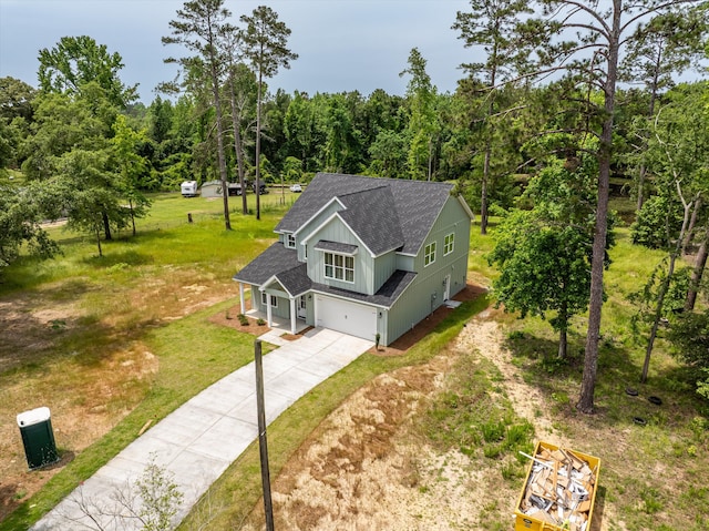 651 Moose Club Rd, Thomson, GA 30824 - view from above of property with a forest