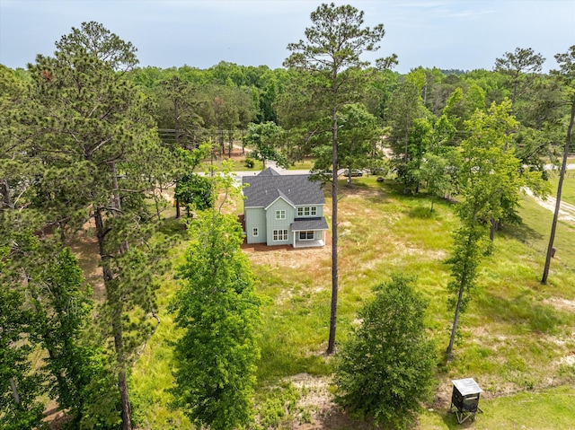 651 Moose Club Rd, Thomson, GA 30824 - view from above of property with a heavily wooded area