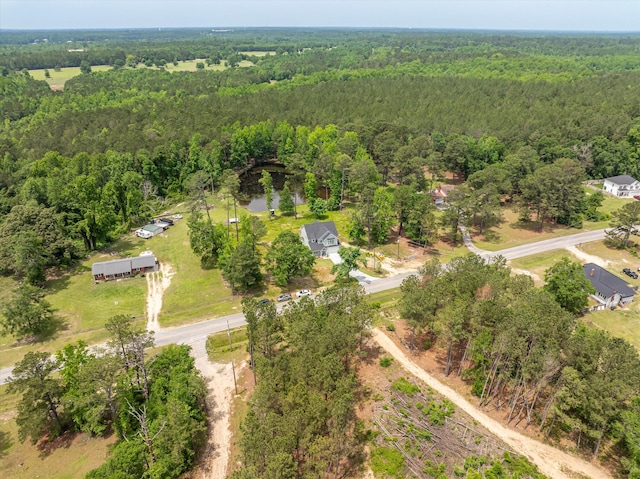 651 Moose Club Rd, Thomson, GA 30824 - aerial view of property and surrounding area featuring a heavily wooded area