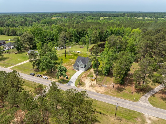 651 Moose Club Rd, Thomson, GA 30824 - aerial view of a heavily wooded area