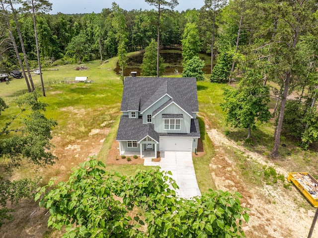 651 Moose Club Rd, Thomson, GA 30824 - view from above of property featuring a heavily wooded area