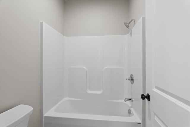651 Moose Club Rd, Thomson, GA 30824 - full bathroom with toilet and  shower combination