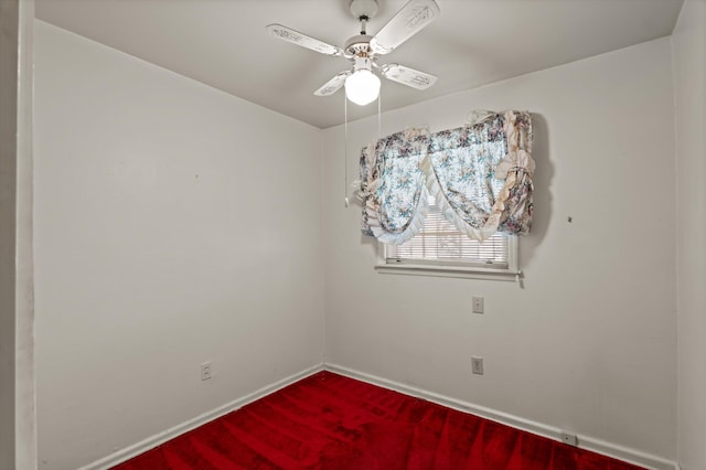 118 E Hale St, Augusta, GA 30901 - carpeted empty room with ceiling fan and baseboards