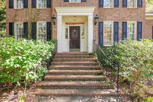 view of entrance to property