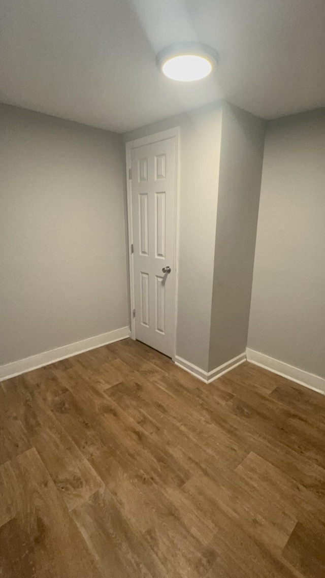 118 W Robinson Ave, Grovetown, GA 30813 - spare room with baseboards and wood finished floors