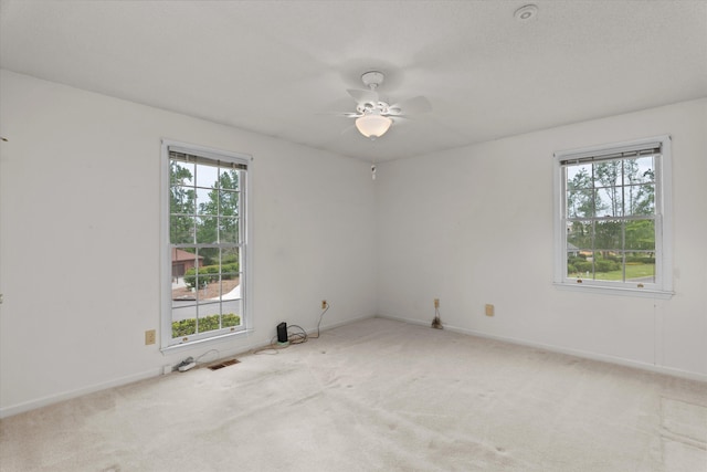 114 Sigman Pl, Martinez, GA 30907 - unfurnished room featuring carpet, ceiling fan, and baseboards