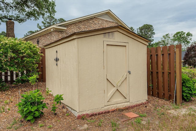 114 Sigman Pl, Martinez, GA 30907 - view of shed featuring fence