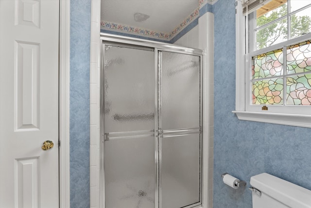 114 Sigman Pl, Martinez, GA 30907 - bathroom featuring toilet and a shower stall
