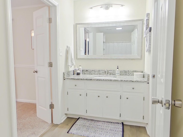full bath with vanity