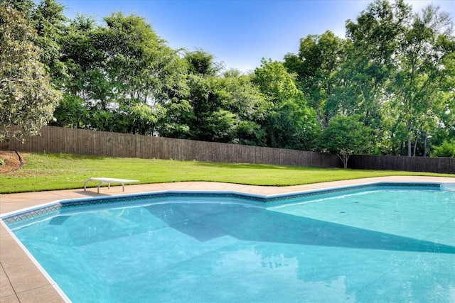 view of pool