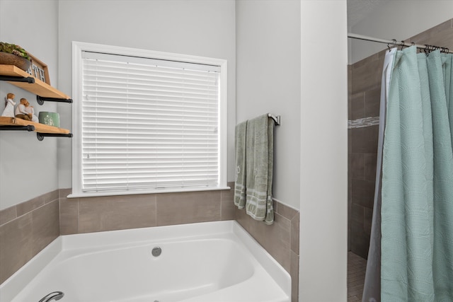 4256 Aerie Cir, Evans, GA 30809 - bathroom with a shower stall and a bath