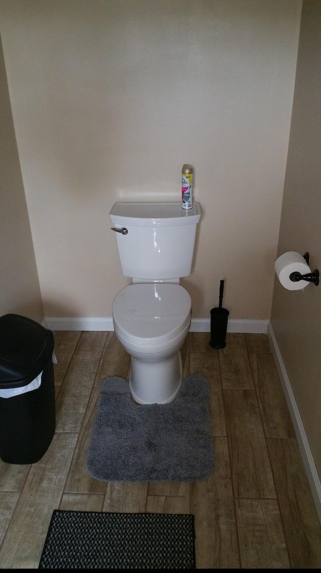 1164 Waltons Pass, Evans, GA 30809 - bathroom with toilet and wood finished floors